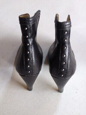 Seychelles Black Bootie with studs - Size 7.5